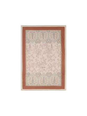 BASSETTI | Plaid INDIAN ROSES 135x190cm Gelb | beige
