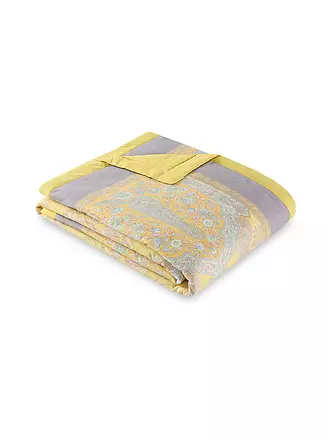 BASSETTI | Plaid INDIAN ROSES 135x190cm Gelb | mint