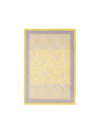 BASSETTI | Plaid INDIAN ROSES 135x190cm Mint | gelb