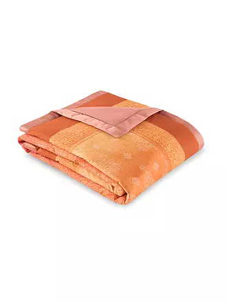 BASSETTI | Plaid KERALA 135x190cm Orange | grün