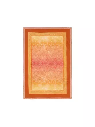 BASSETTI | Plaid KERALA 135x190cm Orange | grün