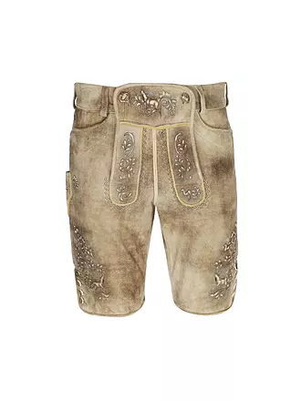 BECKERT | Trachten Lederhose LICHTENSTEIN | dunkelgrün