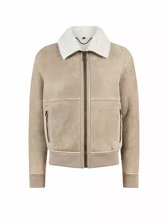 BELSTAFF | Lederjacke TRACE | beige
