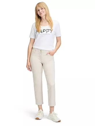 BETTY BARCLAY | Hose Slim Fit 3/4 | beige