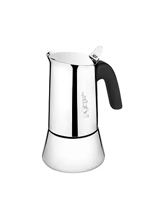 BIALETTI | Espressokocher Venus 10 Tassen Edelstahl | silber