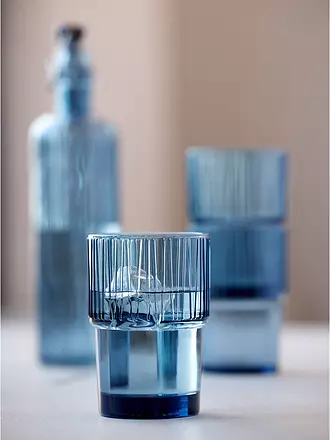 BITZ | Trinkglas KUSINTHA 4er Set 380ml Blau | blau