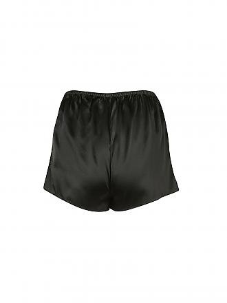 BITZER | Seiden - Pyjamashorts | schwarz
