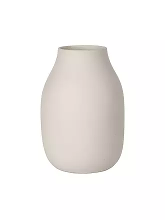 BLOMUS | Keramik Vase COLORA Large 20cm Moonbeam | dunkelgrün