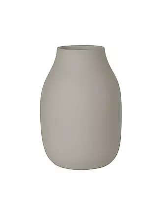 BLOMUS | Keramik Vase COLORA Small 15cm Moonbeam | grau
