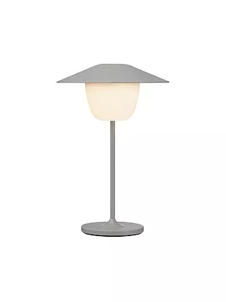 BLOMUS | Mobile LED Lampe ANI MINI 21,5cm Satellite | hellgrau