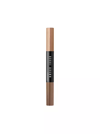BOBBI BROWN | Lidschatten - Long-Wear Cream Shadow Stick Duo ( 03 Golden Pink / Taupe ) | dunkelrot