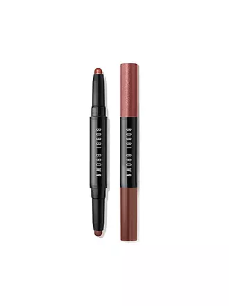 BOBBI BROWN | Lidschatten - Long-Wear Cream Shadow Stick Duo ( 03 Golden Pink / Taupe ) | dunkelrot