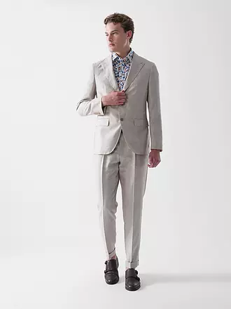 BOSS | Anzug Slim Fit L-HESTON | hellbraun