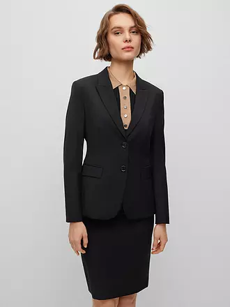 BOSS | Blazer Regular Fit JULEAH | schwarz