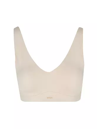 BOSS | Bralette LASER CUT light beige | schwarz