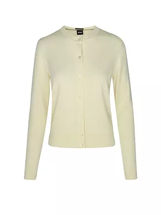 BOSS | Cardigan FADENASI | gelb