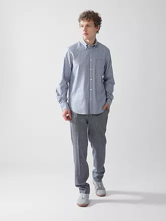BOSS | Leinenhose C-KANE-RDS | dunkelblau