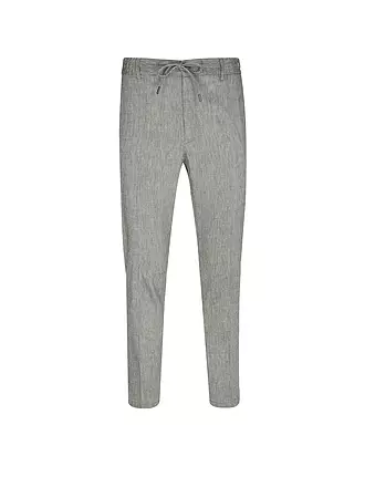 BOSS | Leinenhose C-KANE-RDS | dunkelblau