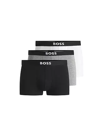 BOSS | Pants 3er Pkg. white | schwarz