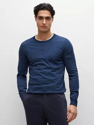 BOSS | Pullover Slim Fit LENO-P | blau