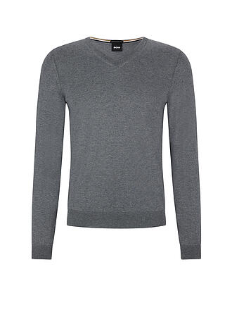BOSS | Pullover Slim Fit MELBA | grün