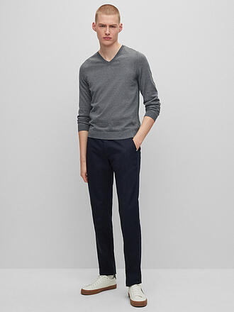 BOSS | Pullover Slim Fit MELBA | grün