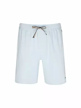 BOSS | Pyjamahose - Shorts | hellblau