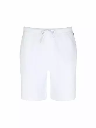 BOSS | Pyjamahose - Shorts | weiss