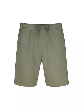 BOSS | Pyjamahose - Shorts | olive
