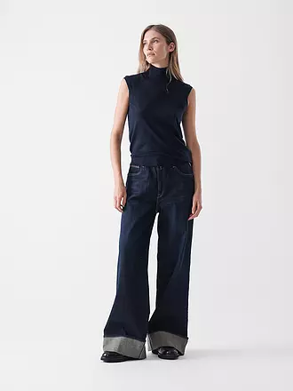 BOSS | Rollkragenpullover FIPINI | dunkelblau