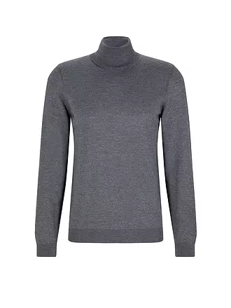 BOSS | Rollkragenpullover Slim Fit MUSSO | grau