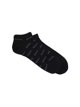 BOSS | Sneaker Socken 2er Pkg. white | schwarz