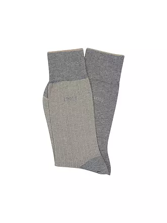 BOSS | Socken 2-er Pkg medium grey | schwarz