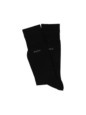 BOSS | Socken 2-er Pkg. black | dunkelrot