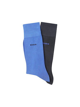 BOSS | Socken 2-er Pkg. medium beige | blau