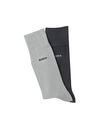BOSS | Socken 2-er Pkg. open green | dunkelrot