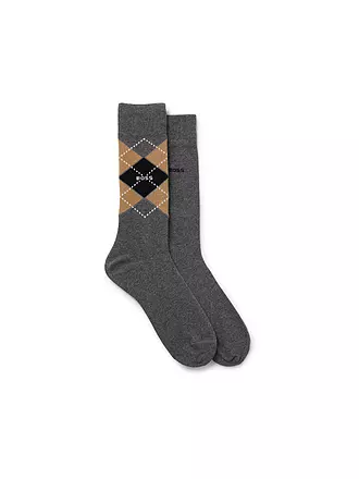 BOSS | Socken 2er Pkg dark blue | grau