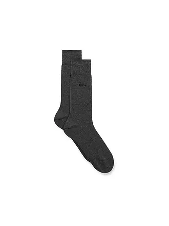 BOSS | Socken 2er Pkg. black | grau