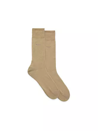 BOSS | Socken 2er Pkg. black | beige