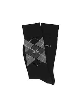 BOSS | Socken 2er Pkg. black | schwarz
