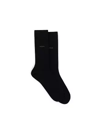 BOSS | Socken 2er Pkg. medium grey | schwarz