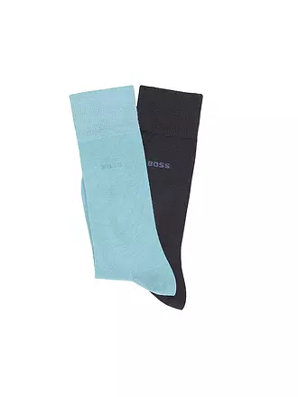 BOSS | Socken 2er Pkg. turquoise / aqua | blau