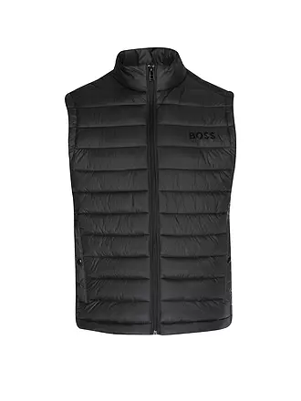 BOSS | Steppgilet | dunkelblau
