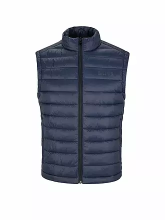 BOSS | Steppgilet | dunkelblau
