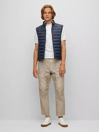 BOSS | Steppgilet | dunkelblau