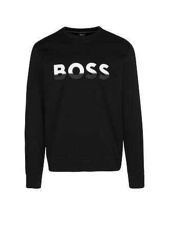 BOSS | Sweater SALBO | schwarz