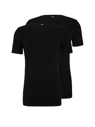 BOSS | T-Shirt 2-er Pkg. | schwarz