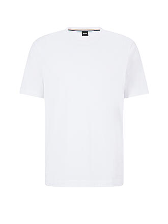 BOSS | T-Shirt Regular Fit Tiburt | weiss