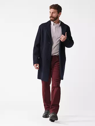 BOSS | Wollmantel | dunkelblau