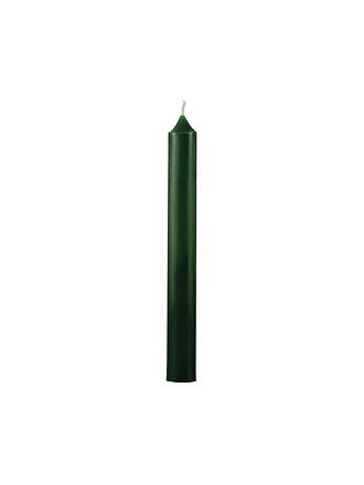 BOUGIES LA FRANCAISE | Stabkerze COLORAMA 20cm blanc | dunkelgrün